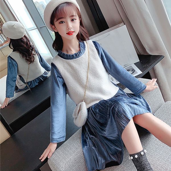 fleece girls sets teenage girl winter clothing set children vest and dress 2 pcs suits kids christmas clothes 4 6 8 10 12 14y, Red;yellow
fleece girls sets teenage girl winter clothing set children vest and dress 2 pcs suits kids christmas clothes 4 6 8 10 12 14y, Red;yellow