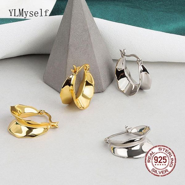 hoop & huggie real solid sterling silver earring gold/rhodium plate trendy irregular design jewelry 925 jewellery for women, Golden;silver
hoop & huggie real solid sterling silver earring gold/rhodium plate trendy irregular design jewelry 925 jewellery for women, Golden;silver