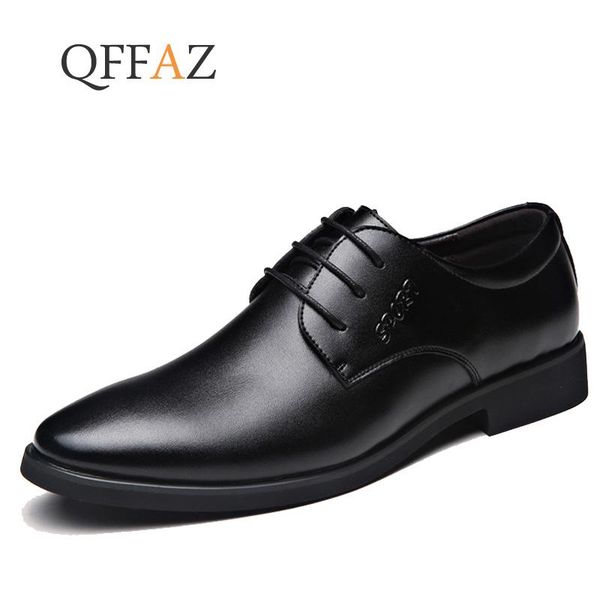 dress shoes qffaz genuine leather men brogues lace-up bullock business oxfords male formal, Black
dress shoes qffaz genuine leather men brogues lace-up bullock business oxfords male formal, Black