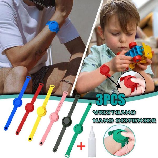 watch bands fashion kid liquid wristband hand dispenser adjustable handwash gel with whole sanitizing silica watchband #3, Black;brown
watch bands fashion kid liquid wristband hand dispenser adjustable handwash gel with whole sanitizing silica watchband #3, Black;brown