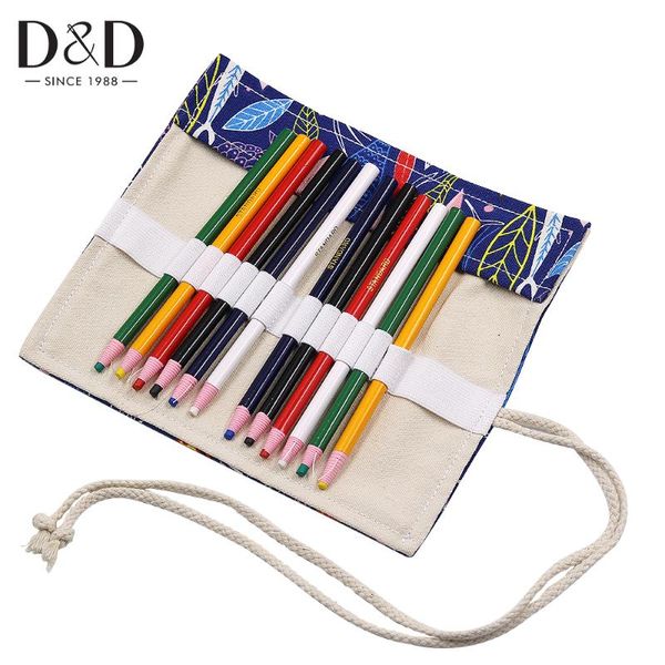 6pcs cut-sewing tailor's chalk pencils fabric marker pen & pencil storage bag organizer bag diy sewing tools, Black
6pcs cut-sewing tailor's chalk pencils fabric marker pen & pencil storage bag organizer bag diy sewing tools, Black