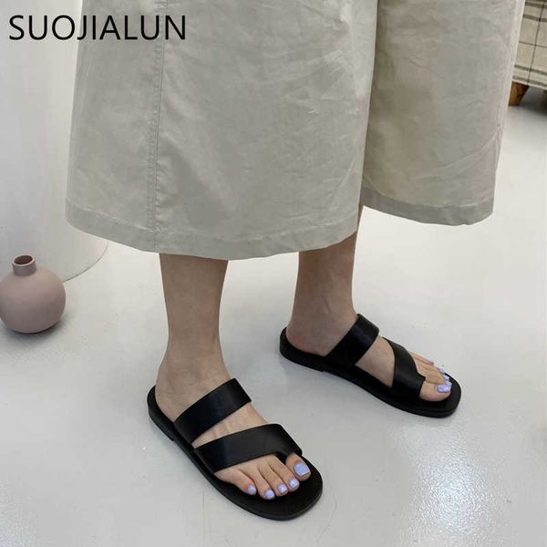 suojialun summer women slipper flat heel outdoor beach slides open toe slip on leisure flip flop shoes female casual sandals 210630, Black
suojialun summer women slipper flat heel outdoor beach slides open toe slip on leisure flip flop shoes female casual sandals 210630, Black
