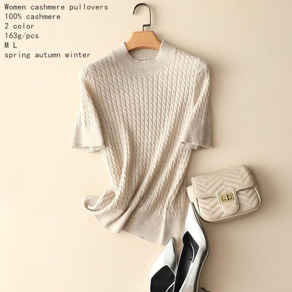 women's sweaters naizaiga 100% cashmere o-neck short sleeve pink white spring women pullovers female sweater ylm340, White;black
women's sweaters naizaiga 100% cashmere o-neck short sleeve pink white spring women pullovers female sweater ylm340, White;black