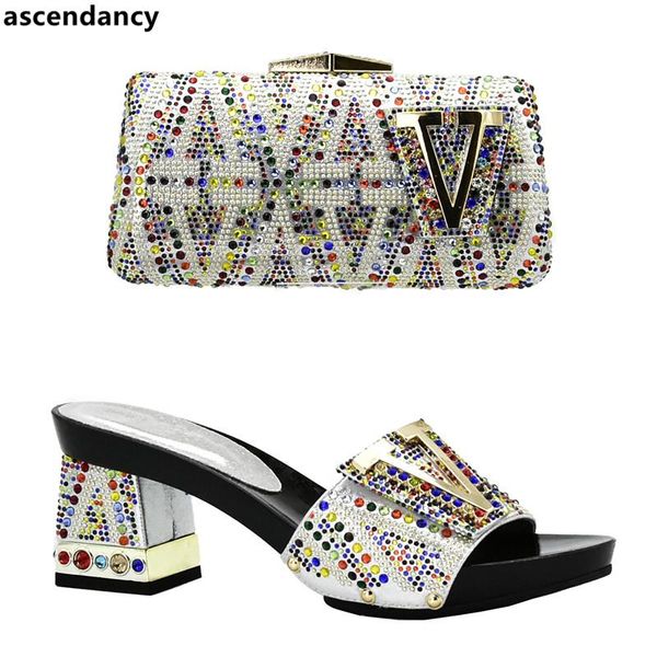 nigerian party shoes and bag sets african women wedding shoes and bag set decorated with rhinestone italian ladies, Black
nigerian party shoes and bag sets african women wedding shoes and bag set decorated with rhinestone italian ladies, Black