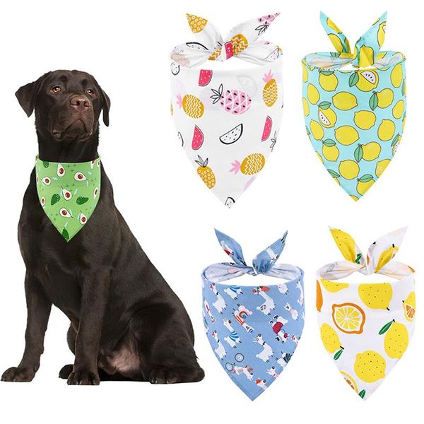 dog apparel fruit print pet bandana small cat scarf adjustable cotton puppy bandanas bibs summer grooming accessories
dog apparel fruit print pet bandana small cat scarf adjustable cotton puppy bandanas bibs summer grooming accessories