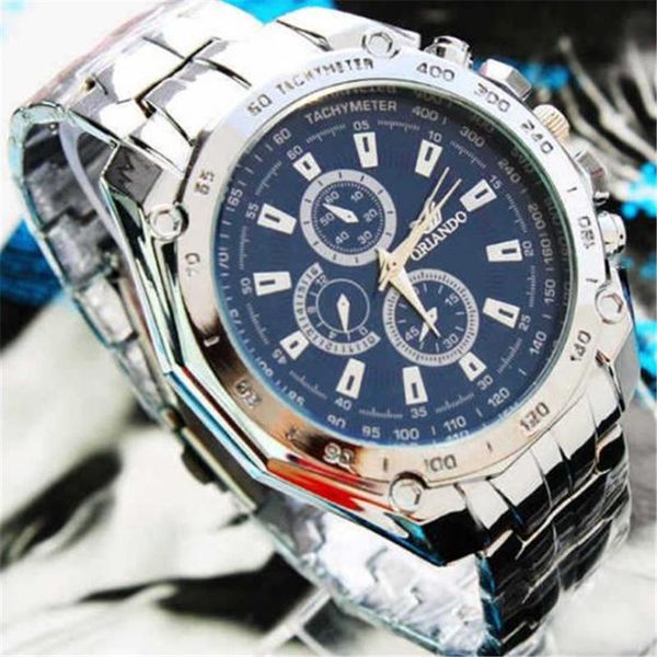 wristwatches 2021 fashion silver stainless steel mens watches watch men sport clock man casual wristwatch relogio masculino, Slivery;brown
wristwatches 2021 fashion silver stainless steel mens watches watch men sport clock man casual wristwatch relogio masculino, Slivery;brown