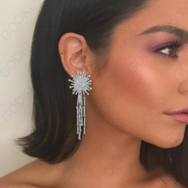 dangle & chandelier godki 77mm luxury fireworks cubic zirconia long earrings for women wedding tassel boucle d'oreille femme 2021, Silver
dangle & chandelier godki 77mm luxury fireworks cubic zirconia long earrings for women wedding tassel boucle d'oreille femme 2021, Silver