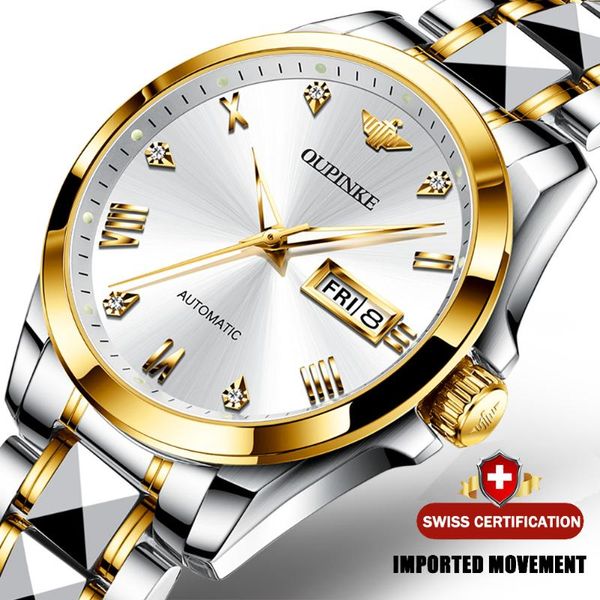 wristwatches oupinke 2021 fashion men's mechanical watches automatic watch men waterproof wristwatch japan nh35 clock man, Slivery;brown
wristwatches oupinke 2021 fashion men's mechanical watches automatic watch men waterproof wristwatch japan nh35 clock man, Slivery;brown