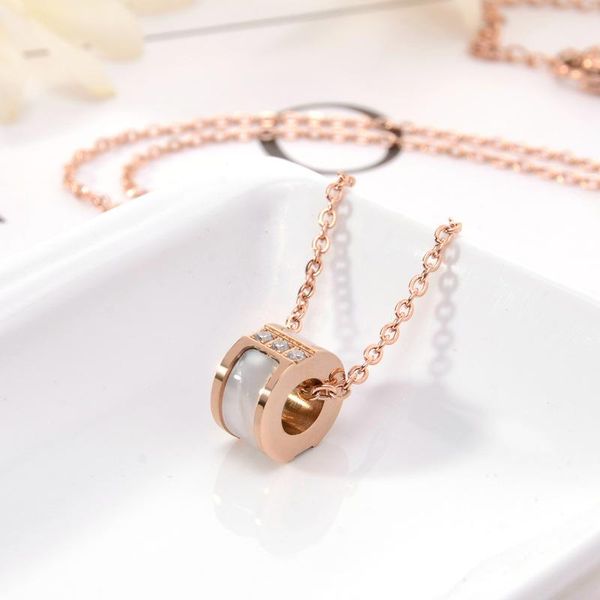 pendant necklaces for women shell pendants rose gold necklace stainless steel fashion zircon 2021 wholesale jewelry on the neck, Silver
pendant necklaces for women shell pendants rose gold necklace stainless steel fashion zircon 2021 wholesale jewelry on the neck, Silver