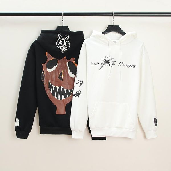 men's hoodies & sweatshirts revenge xxx graffiti alien evil men women brand clothing pullover winter fleece warm hooded, Black
men's hoodies & sweatshirts revenge xxx graffiti alien evil men women brand clothing pullover winter fleece warm hooded, Black