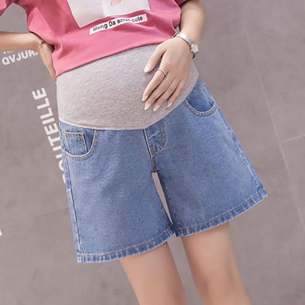 maternity bottoms summer thin denim short jeans belly loose shorts clothes for pregnant women wide leg pregnancy casual, White
maternity bottoms summer thin denim short jeans belly loose shorts clothes for pregnant women wide leg pregnancy casual, White