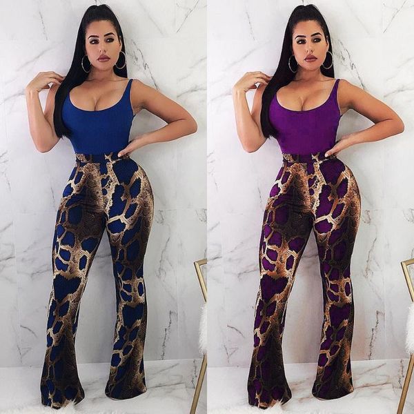 women's pants & capris ladies high waist casual trouser fashion women snake skin printed loose wide leg, Black;white
women's pants & capris ladies high waist casual trouser fashion women snake skin printed loose wide leg, Black;white