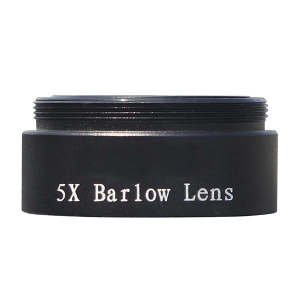 telescope & binoculars professional 5x barlow lens 1.25inch eyepiece extender m28.5*0.6 astronomical accessories or camera adapter
telescope & binoculars professional 5x barlow lens 1.25inch eyepiece extender m28.5*0.6 astronomical accessories or camera adapter