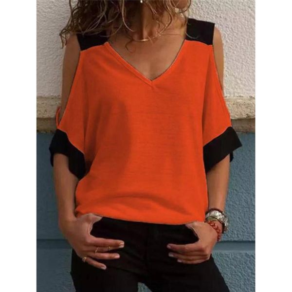 elegant women's t-shirts polyester casual loose streetwear fashion 1pc lady short sleeves off-shoulder, White
elegant women's t-shirts polyester casual loose streetwear fashion 1pc lady short sleeves off-shoulder, White