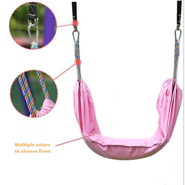 camp furniture child outdoor garden tree swing rope seat for kids multicolor cotton pad rainbow hanging indoor
camp furniture child outdoor garden tree swing rope seat for kids multicolor cotton pad rainbow hanging indoor
