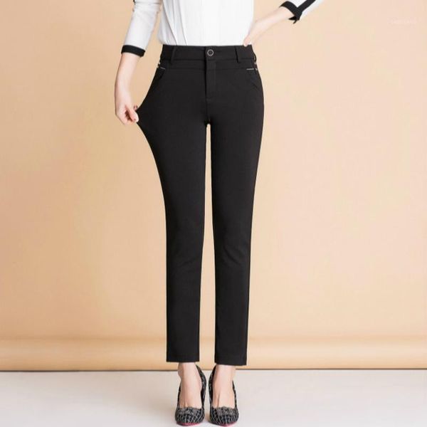 women's pants & capris women 2021 spring autumn straight slim casual female stretch trousers black fashion office lady, Black;white
women's pants & capris women 2021 spring autumn straight slim casual female stretch trousers black fashion office lady, Black;white