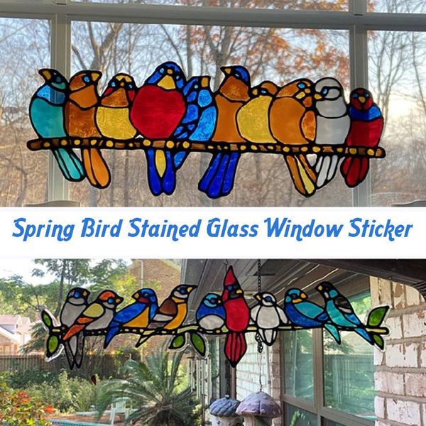 wall stickers stain glass window self-adhesive decal bird home decor cute 3d car decals living room decorations th
wall stickers stain glass window self-adhesive decal bird home decor cute 3d car decals living room decorations th