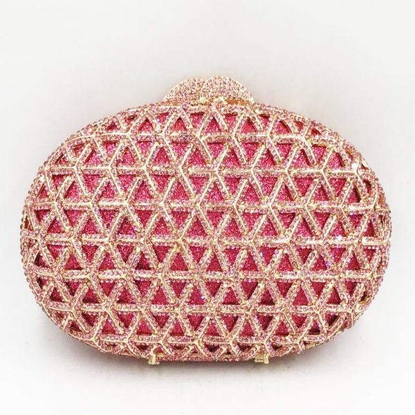 evening bags 2021 gold metal triangle crystal bag women diamond oval shape ladies party wedding purse fashion female dinner clutches 
evening bags 2021 gold metal triangle crystal bag women diamond oval shape ladies party wedding purse fashion female dinner clutches