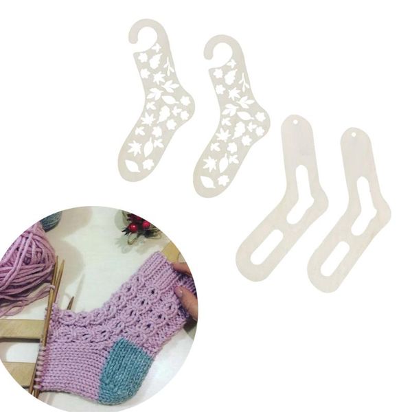 2 pcs natural wood sock for diy christmas sock gifts knitting handle home weave yarn crafts household knitting tools new, Black
2 pcs natural wood sock for diy christmas sock gifts knitting handle home weave yarn crafts household knitting tools new, Black