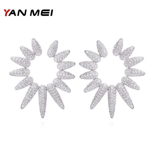 stud yanmei cz geometric open earrings for women full rhinestone sunshine circle jewelry oorbel fashion accessories yme8057, Golden;silver
stud yanmei cz geometric open earrings for women full rhinestone sunshine circle jewelry oorbel fashion accessories yme8057, Golden;silver