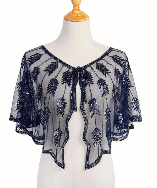 scarves apricot 1920s shawl sequin beaded cape wrap art deco evening bolero flapper cover up, Blue;gray
scarves apricot 1920s shawl sequin beaded cape wrap art deco evening bolero flapper cover up, Blue;gray