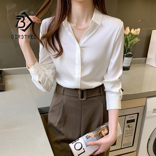 women's blouses & shirts silk 8 colors spring women white long sleeve blouse office lady satin woman basic bottoming 2021 autumn t1100
women's blouses & shirts silk 8 colors spring women white long sleeve blouse office lady satin woman basic bottoming 2021 autumn t1100