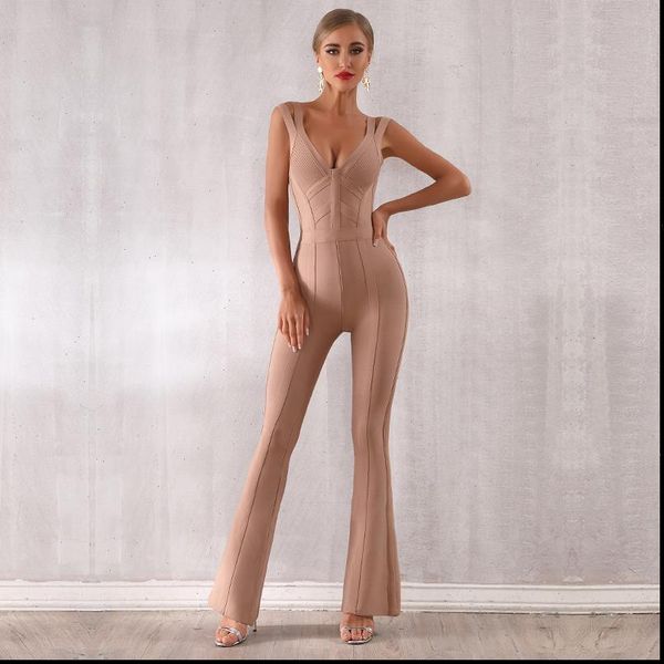 winter celebrity party bandage jumpsuit women spaghetti strap v neck nightclub full length jumpsuit vestidos woman clothing, Black;white
winter celebrity party bandage jumpsuit women spaghetti strap v neck nightclub full length jumpsuit vestidos woman clothing, Black;white