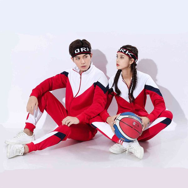 couple fashion leisure sports men's and women's suit long sve autumn student school class uniform, Gray
couple fashion leisure sports men's and women's suit long sve autumn student school class uniform, Gray