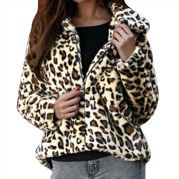 women's jackets jaycosin ladies leopard fashion plush coat loose thick print regular jacket casual daily autumn winter clothing wild mo, Black;brown
women's jackets jaycosin ladies leopard fashion plush coat loose thick print regular jacket casual daily autumn winter clothing wild mo, Black;brown