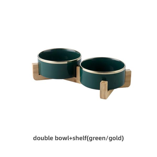 cat dog double ceramic bowl with wood stand pet feeding water feeder non-slip for puppy small animal product supplies #p004
cat dog double ceramic bowl with wood stand pet feeding water feeder non-slip for puppy small animal product supplies #p004