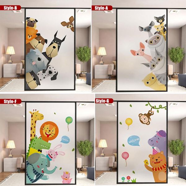 window stickers cute animal privacy stained glass film electrostatic decorative for screens bathroom home sticker
window stickers cute animal privacy stained glass film electrostatic decorative for screens bathroom home sticker