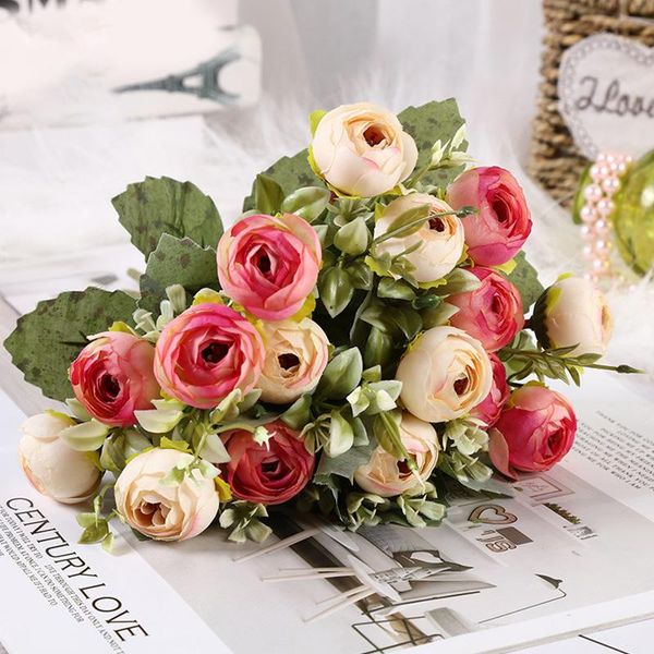 1pc simulation broda rosebud artificial flower bride holding bouquet fake silk rose wedding banquet party home decoration
1pc simulation broda rosebud artificial flower bride holding bouquet fake silk rose wedding banquet party home decoration