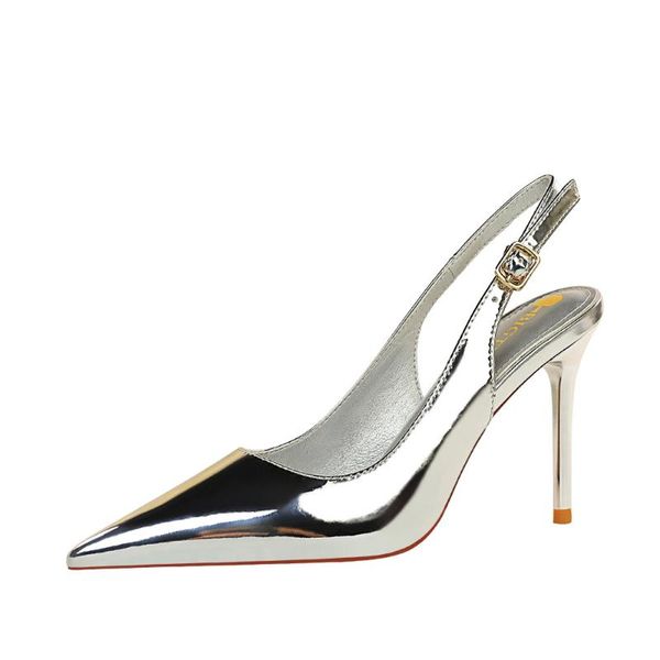 dress shoes high heels with shallow pointed toe and tripping strap hollowed-out for slimming women, Black
dress shoes high heels with shallow pointed toe and tripping strap hollowed-out for slimming women, Black