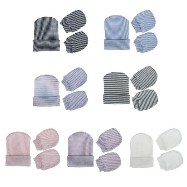 1 set baby anti scratching soft cotton gloves single or double layer hat set protection scratch mittens warmer cap kits, White
1 set baby anti scratching soft cotton gloves single or double layer hat set protection scratch mittens warmer cap kits, White