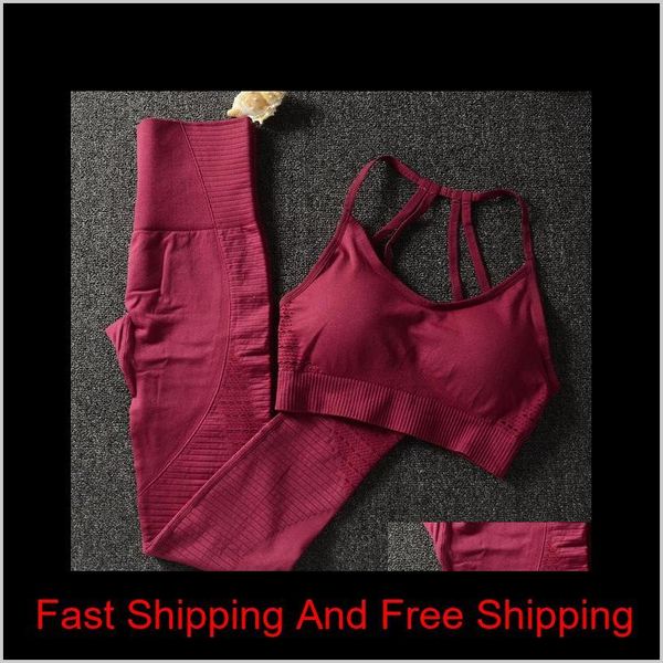 women yoga set seamless fitness clothing sportswear woman gym leggings padded push-up strappy sports bra 2 p qyloyi my_home2010, White;red
women yoga set seamless fitness clothing sportswear woman gym leggings padded push-up strappy sports bra 2 p qyloyi my_home2010, White;red