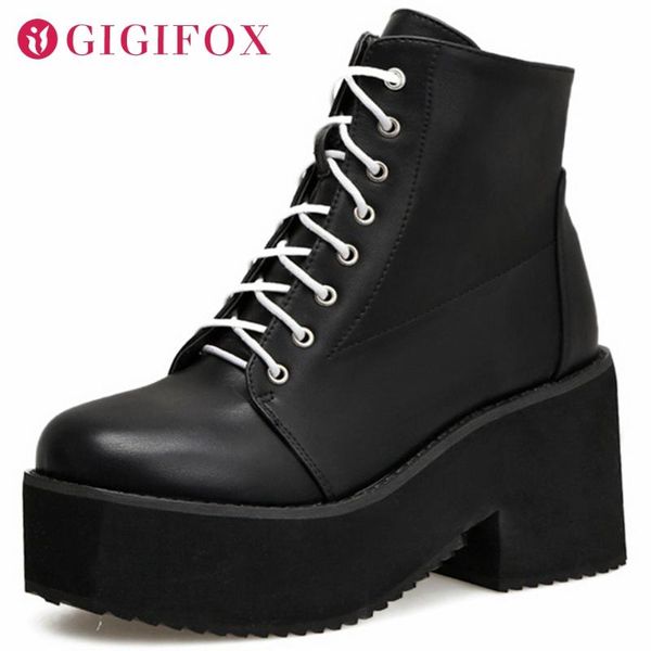 boots brand chic square high heels skidproof thick platform cross-tied work ankle booties shoes women, Black
boots brand chic square high heels skidproof thick platform cross-tied work ankle booties shoes women, Black