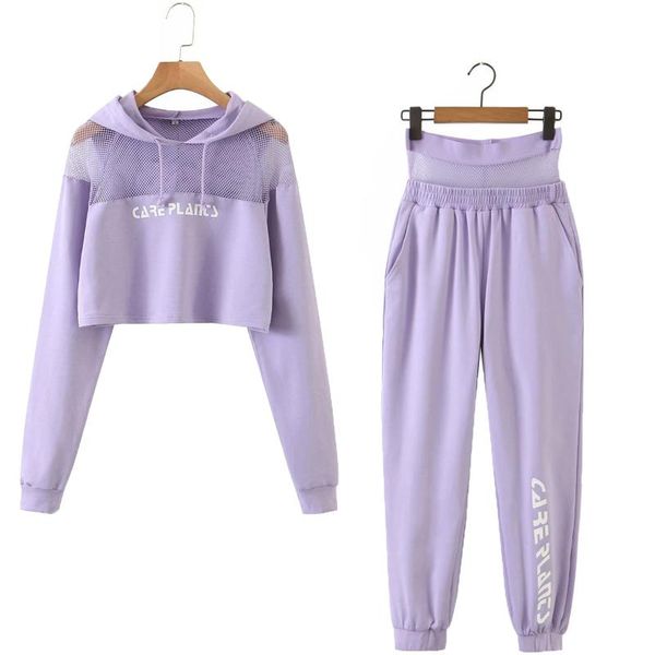 women's two piece pants 2021 women tracksuit 2pcs hooded mesh patchwork cropped pant summer autumn casual female sweatshirt sets stree, White
women's two piece pants 2021 women tracksuit 2pcs hooded mesh patchwork cropped pant summer autumn casual female sweatshirt sets stree, White