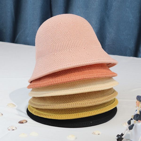 japanese casual sunscreen basin hat versatile bucket solid color hat female summer breathable sunshade fisherman's hat, Blue;gray
japanese casual sunscreen basin hat versatile bucket solid color hat female summer breathable sunshade fisherman's hat, Blue;gray
