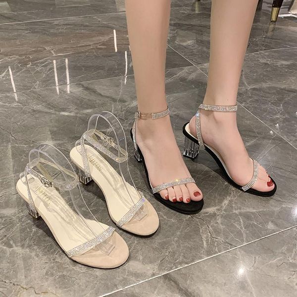 sandals comfort shoes for women high heel 2021 summer buckle strap all-match suit female beige high-heeled rhinestone girls fash, Black
sandals comfort shoes for women high heel 2021 summer buckle strap all-match suit female beige high-heeled rhinestone girls fash, Black