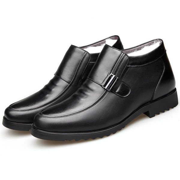 boots 2021 genuine leather shoes men winter warm plush cold mens ankle male footwear a2562, Black
boots 2021 genuine leather shoes men winter warm plush cold mens ankle male footwear a2562, Black