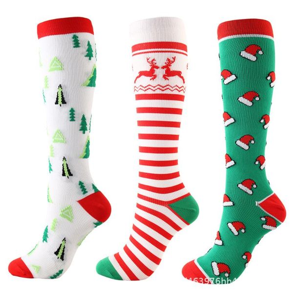socks & hosiery 1 pairs christmas compression high stockings women men pressure compress sports pattern running knee nylon run, Black;white
socks & hosiery 1 pairs christmas compression high stockings women men pressure compress sports pattern running knee nylon run, Black;white