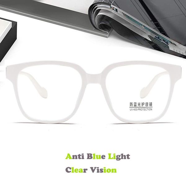 sunglasses 2021 anti blue light high definition glasses square pc lens gaming blocking reading eyewear, White;black
sunglasses 2021 anti blue light high definition glasses square pc lens gaming blocking reading eyewear, White;black