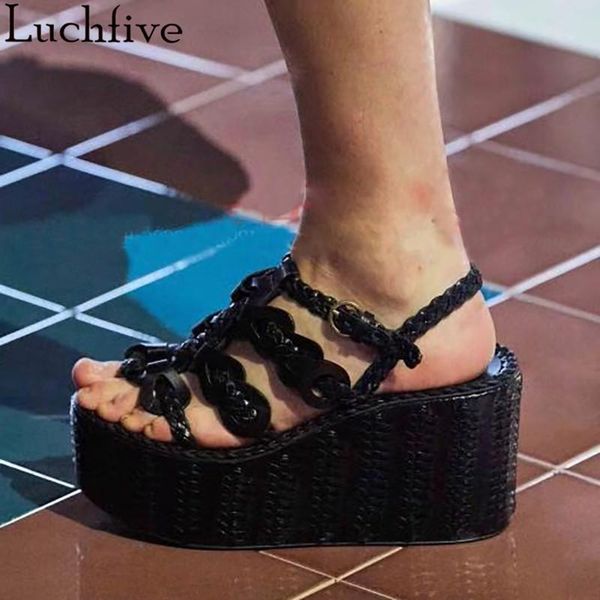 dress shoes weave belt open toe women sandals high wedges woman ankle buckle strap outwear summer black party
dress shoes weave belt open toe women sandals high wedges woman ankle buckle strap outwear summer black party