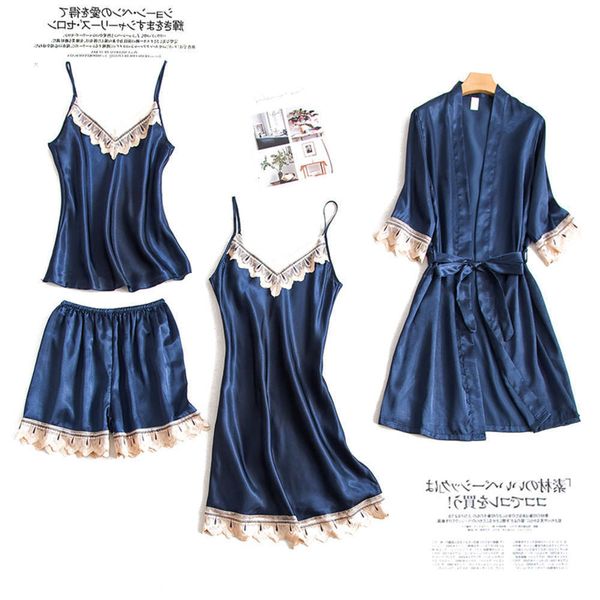 2021summer thin silk pajamas women's spring and autumn chiffon lace suspender robe can be worn at home, Black;red
2021summer thin silk pajamas women's spring and autumn chiffon lace suspender robe can be worn at home, Black;red
