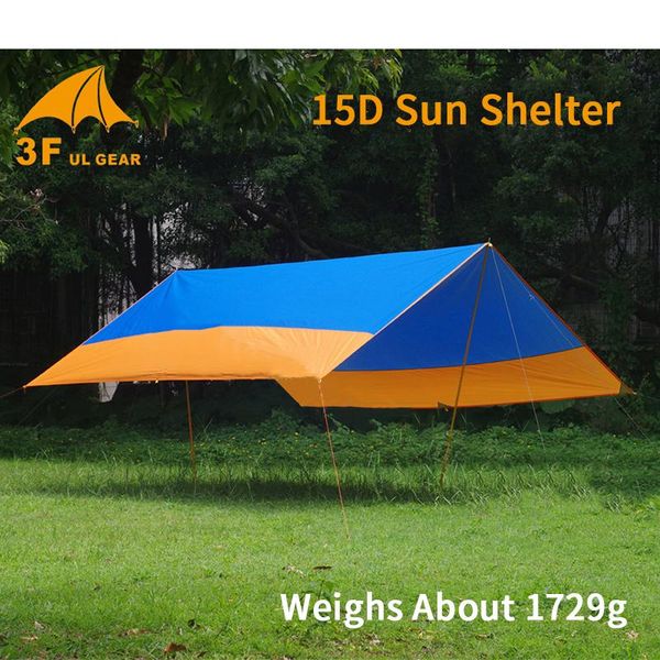 3f ul gear outdoor thickening tarp 15d/210t silver coating sun shelter camping hammock awning beach tent waterproof shelter
3f ul gear outdoor thickening tarp 15d/210t silver coating sun shelter camping hammock awning beach tent waterproof shelter