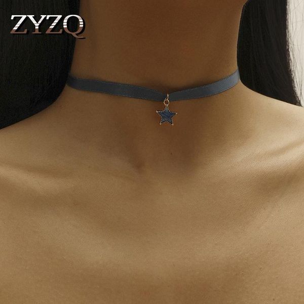 pendant necklaces zyzq ins trend personality short collar necklace for women japan korea simple tempting star elegant female jewelry, Silver
pendant necklaces zyzq ins trend personality short collar necklace for women japan korea simple tempting star elegant female jewelry, Silver