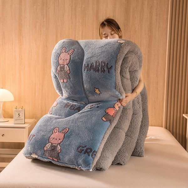 comforters & sets snow fleece winter quilt thickened warm lamb velvet cartoon student dormitory core violent bear
comforters & sets snow fleece winter quilt thickened warm lamb velvet cartoon student dormitory core violent bear