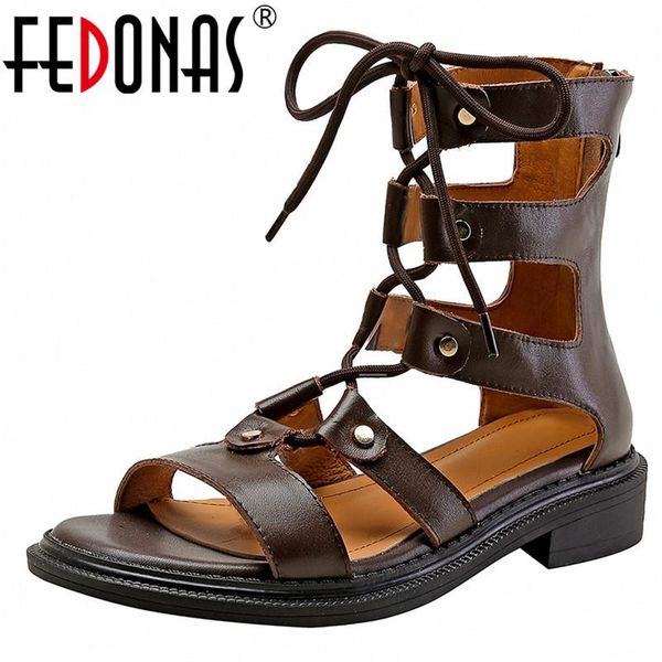 sandals fedonas 2021 summer women genuine leather concise thick heels shoes woman lace up retro office lady party, Black
sandals fedonas 2021 summer women genuine leather concise thick heels shoes woman lace up retro office lady party, Black