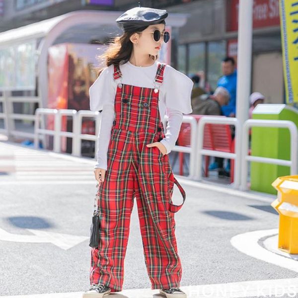 jumpsuits girl plaid 2021 spring autumn loose red overalls kids fashion pants teenage 4-16y ws1981 wholesale, Blue
jumpsuits girl plaid 2021 spring autumn loose red overalls kids fashion pants teenage 4-16y ws1981 wholesale, Blue