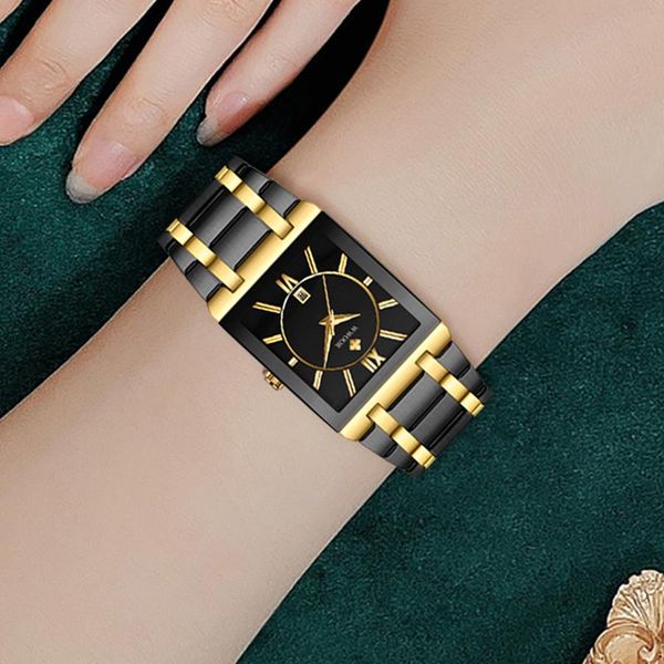 wristwatches wwoor design women bracelet watches ladies dress clock fashion square gold wristwatch gift box relogio feminin, Slivery;brown
wristwatches wwoor design women bracelet watches ladies dress clock fashion square gold wristwatch gift box relogio feminin, Slivery;brown